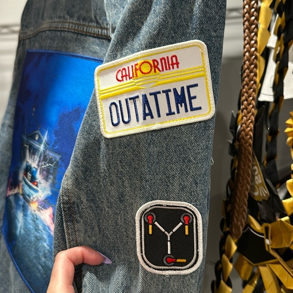 Back to the future denim jacket —- special piece - Picture 5 of 6